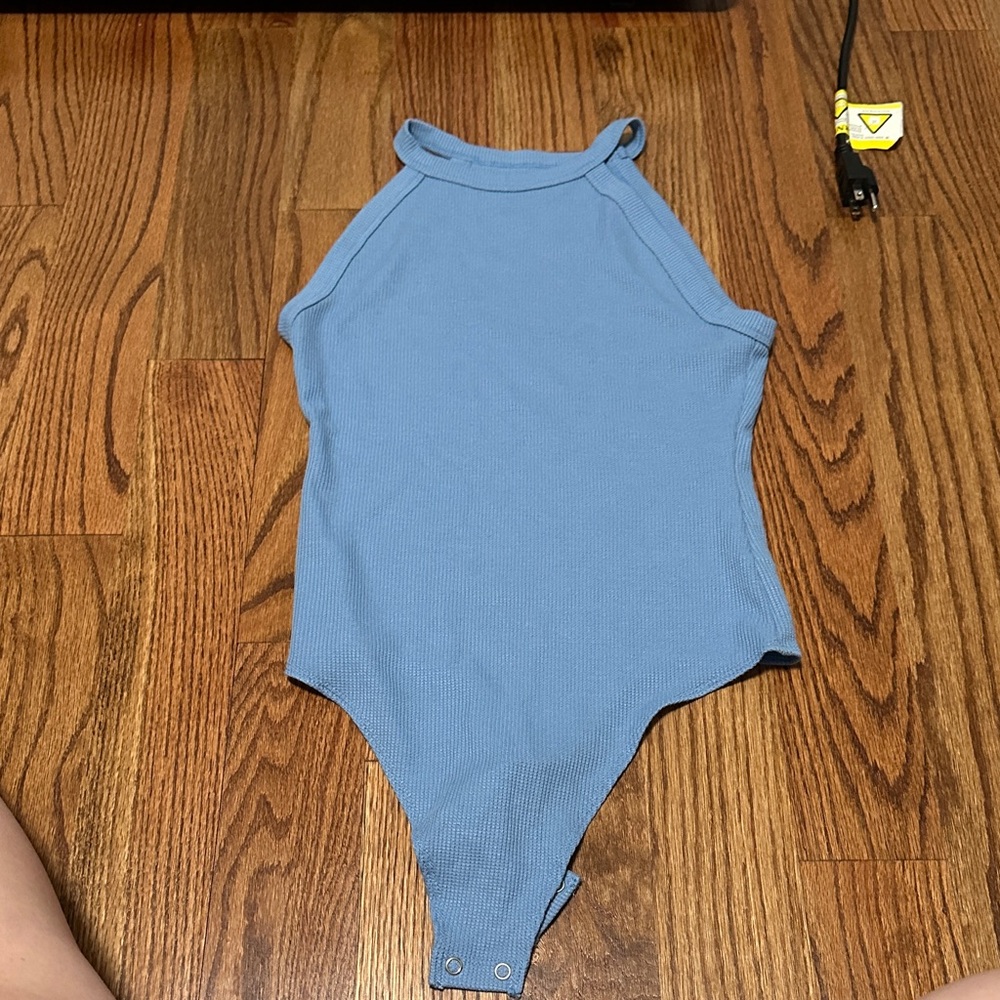 American Eagle Women’s Medium Blue Bodysuit